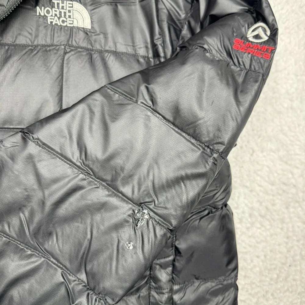 (Damaged) Vintage The North Face Summit Series 800 Black Puffer Jacket‎ Men's L